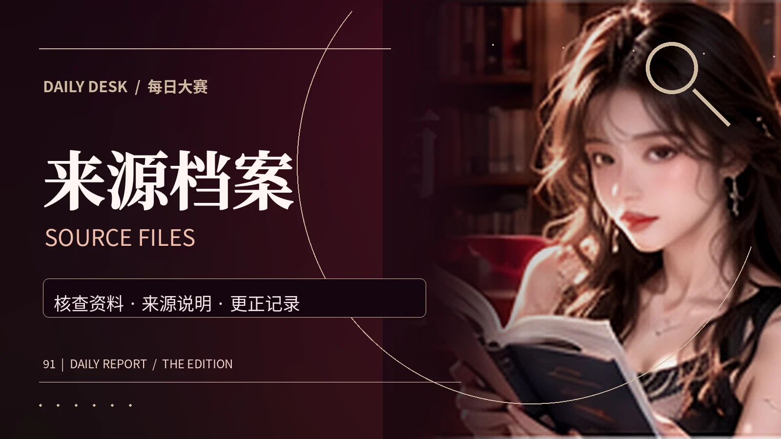 资料来源与档案管理主题